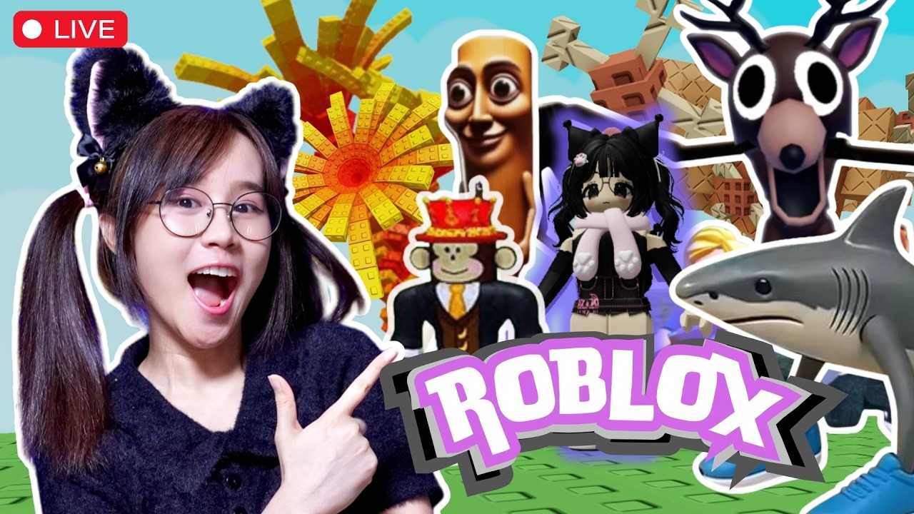 [LIVE] Roblox: วันนี้เล่นอะไรดีคะ ?