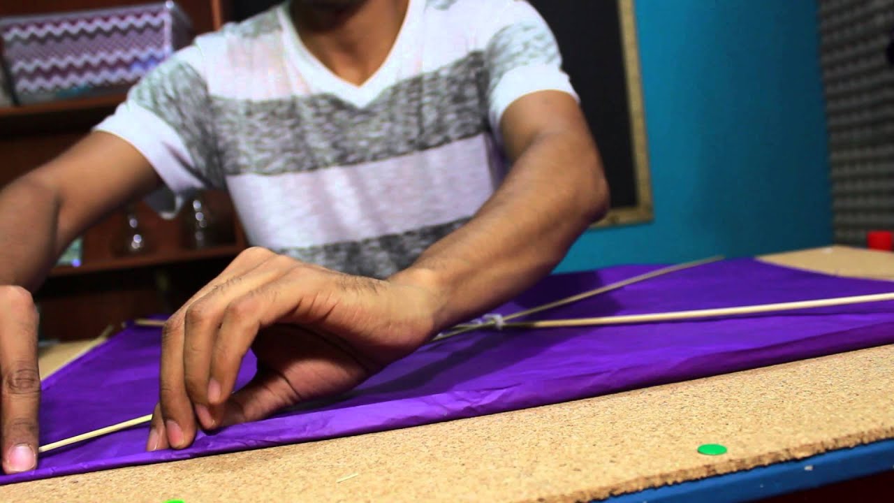 DIY: COMETAS POR EL CIELO | C&oacute;mo hacer un Papalote | Tutorial Samuelkun