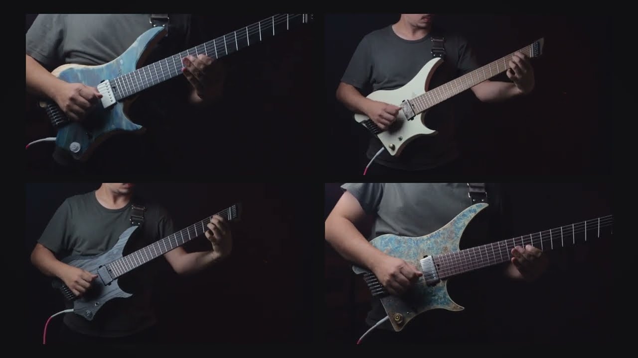 GOC Guitars: 4 guitars 1 song // Peter Oliveira