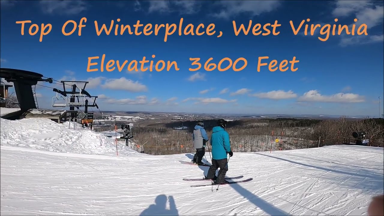 Skiing Winterplace West Virginia January 27, 2025 100% Open