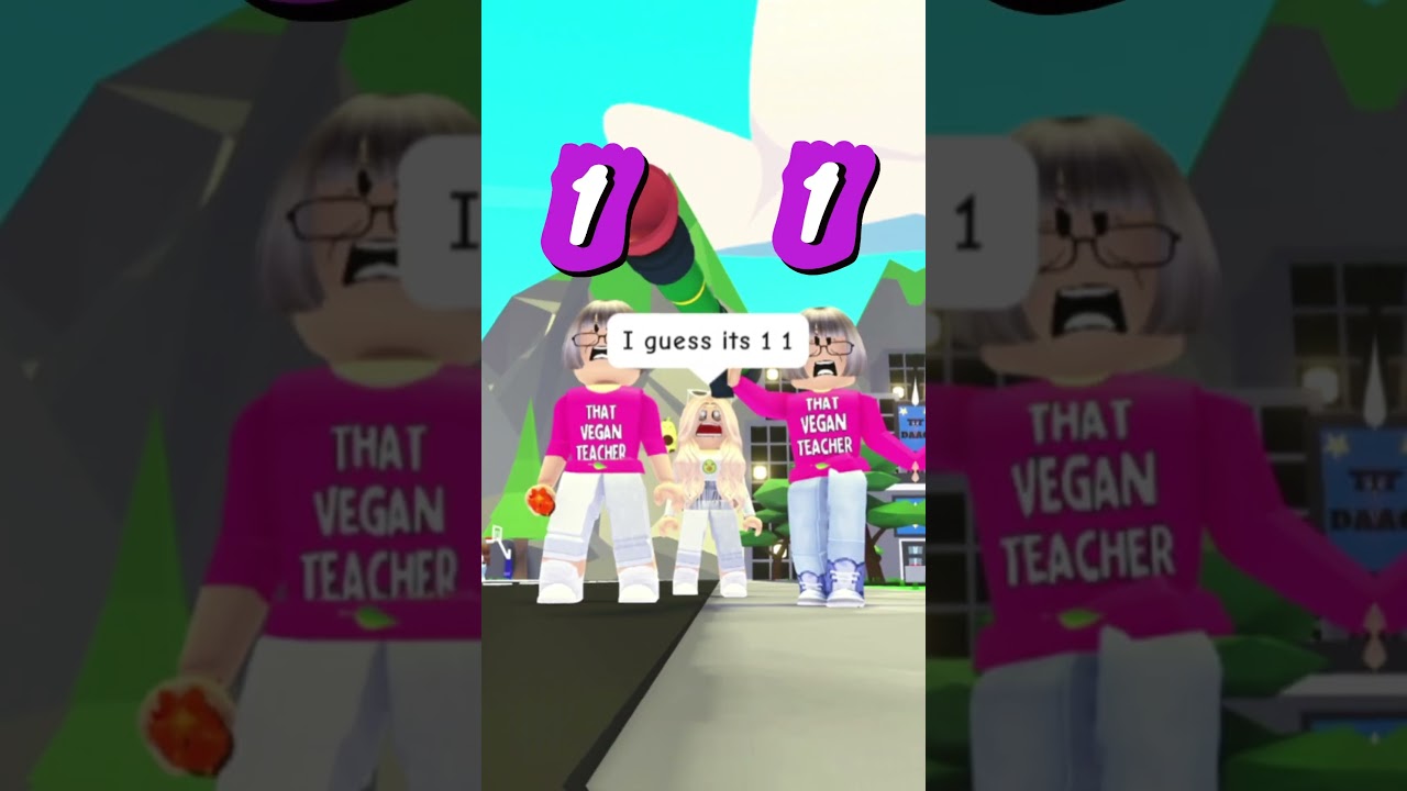 FAKE vs REAL Vegan Teacher In Adopt Me Roblox 🤯 #adoptme #roblox #robloxshorts