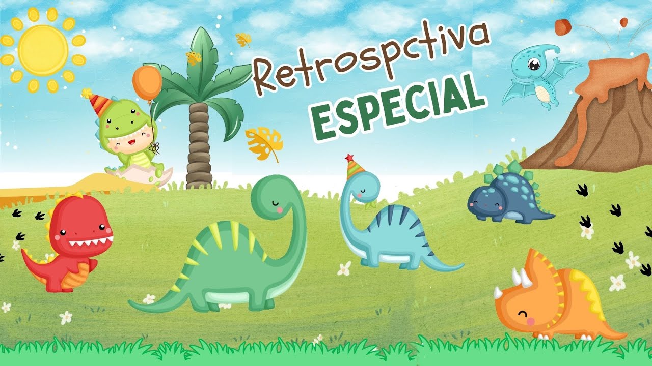 Retrospectiva Dino Baby Menino (Dinossauros)