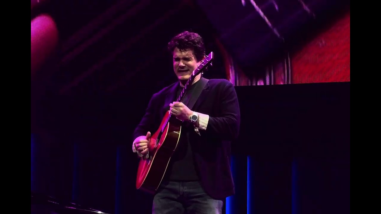 John Mayer Ziggo Dome Amsterdam 3/21/24 Neon