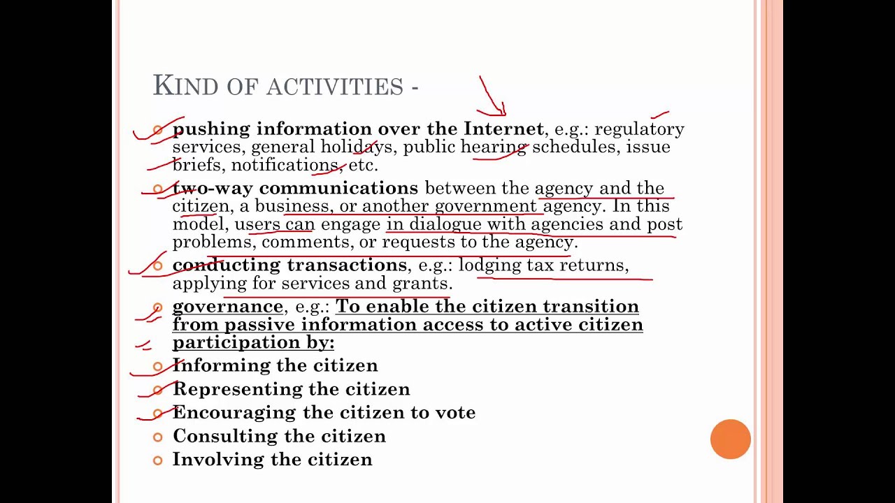 E government, E governance, Information Technology (Paper 1)