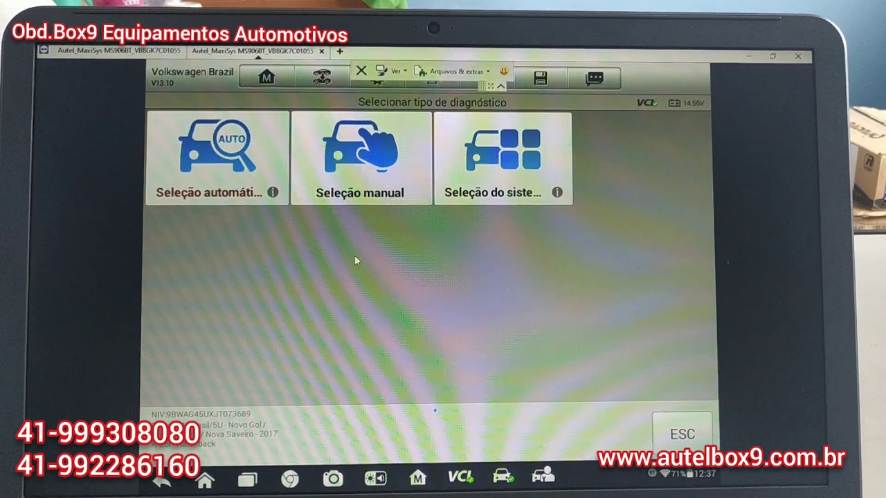 Programando módulo ABS usado no Gol 2017 3c. Passo a passo.
