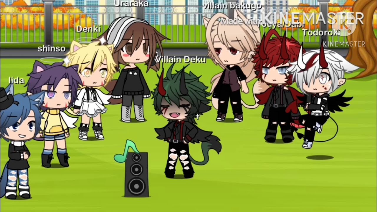 singing battle mha part 1//mha// villain deku