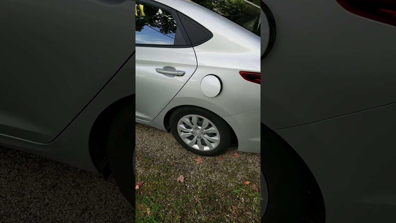 Gas Cap Door Stuck - 2020 Hyundai Accent