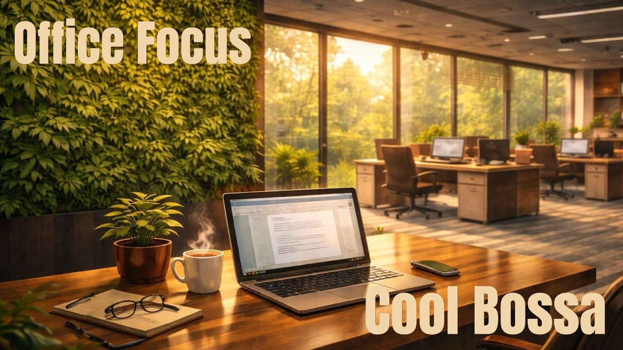 Office Focus, 사무실 배경음악 – Cool Bossa Flow (138 BPM)