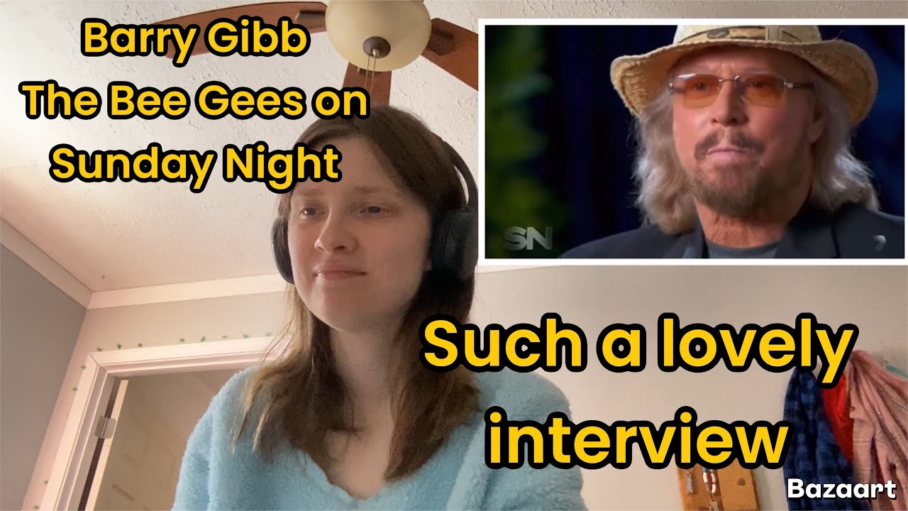 Barry Gibb The Bee Gees Interview on Sunday Night REACTION/REVIEW