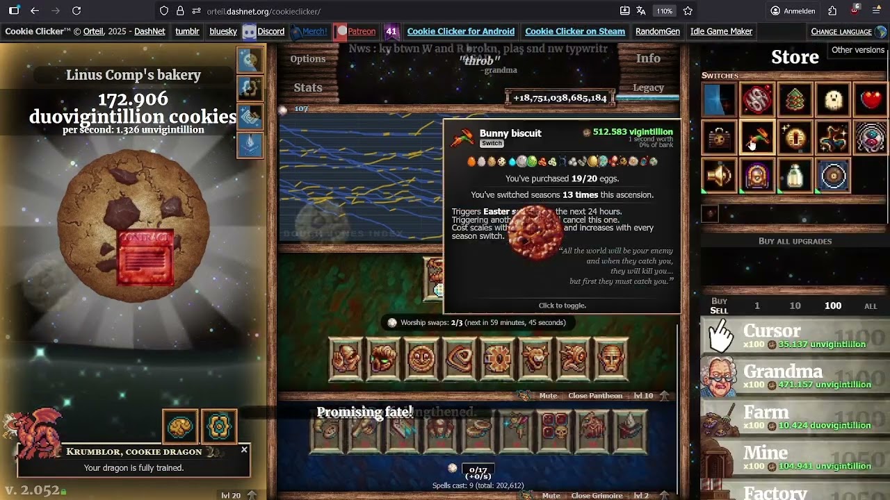 This is getting insane (Also learning and testing DO strats)