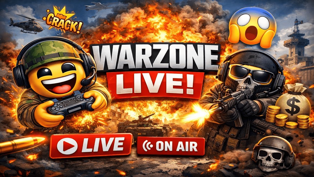 “WARZONE LIVE 💥 | Kill Rush & Pure Action”