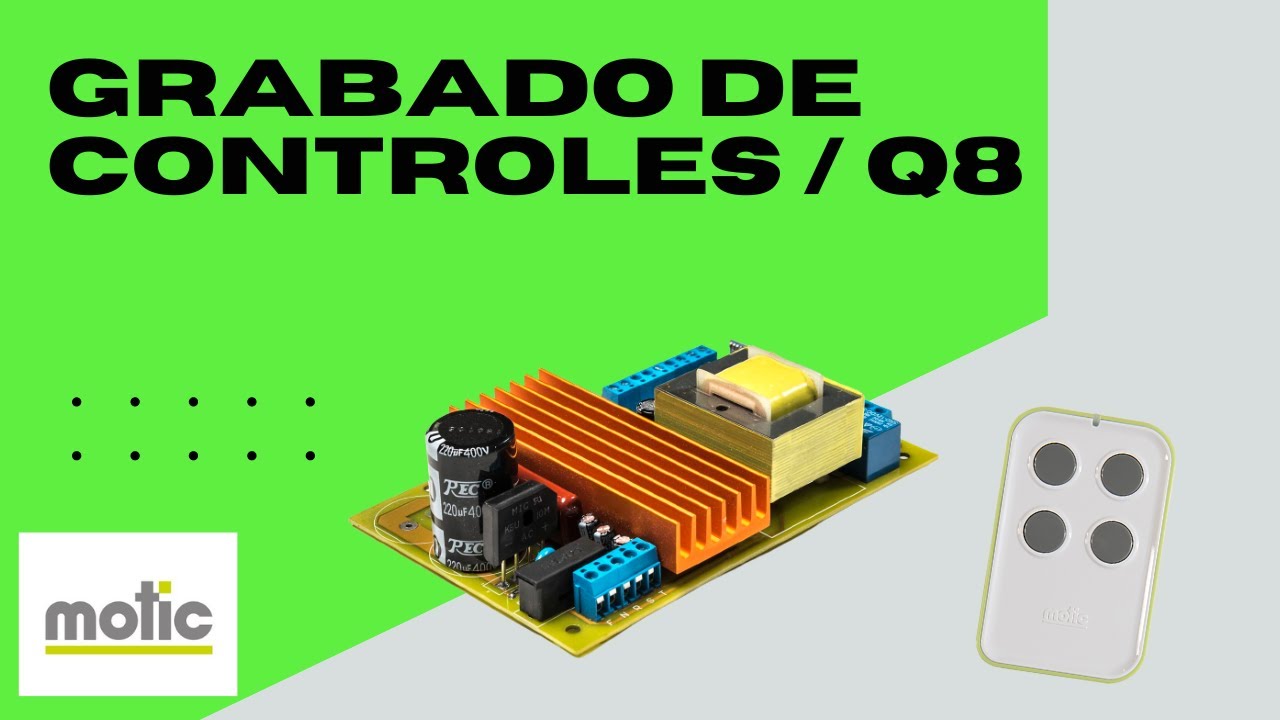 Configuración Control Remoto - Q8S