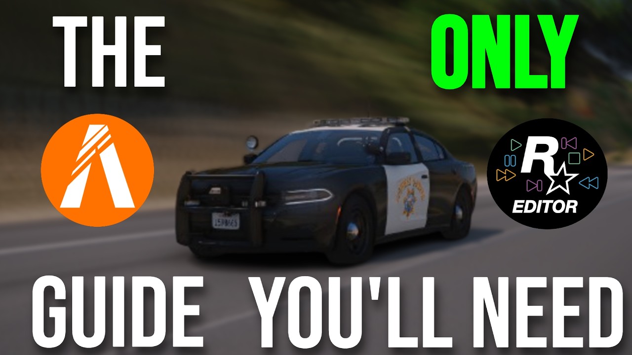 FiveM Rockstar Editor Tutorial | Cinematic Editing Guide (GTA 5)