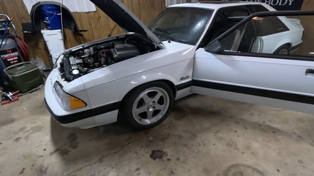 Installing and setting up a MEGASQUIRT PNP on a SUPERCHARGED Fox Mustang! Pt. 1