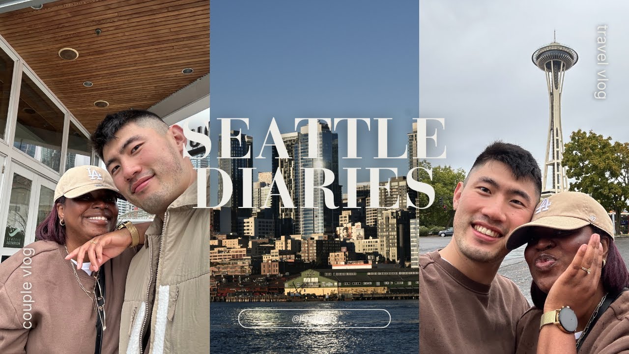 Seattle Diaries | Pike Place, Waterfront, Space Needle & the Aquarium 🏙️🐠🎡( AMBW )