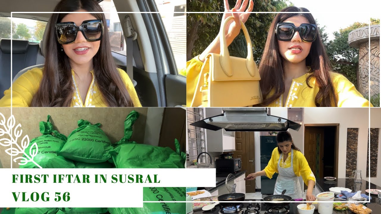 FIRST IFTAR IN MY SUSRAL! - Vlog 56