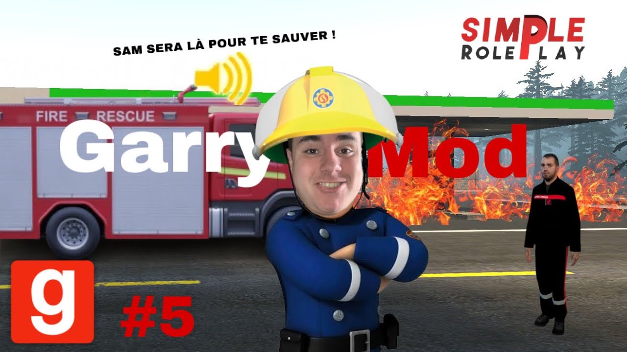 SAM LE POMPAR est sur GARRY'S MOD SIMPLE ROLEPLAY ! (Garry's Mod)