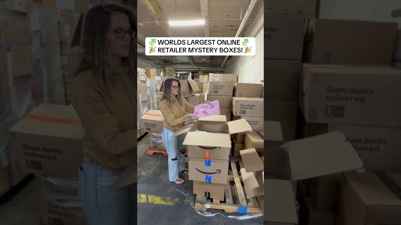 These boxes are packed with all kinds of random inventory! #bdliquidators #palletflipping 
