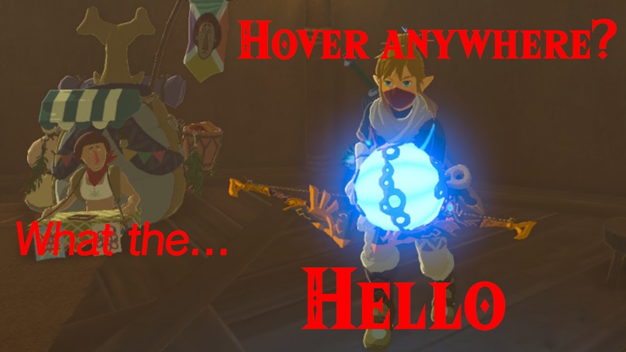 How to hover ANYWHERE in Breath of the Wild | Bow Lift Smuggle Slide Tutorial