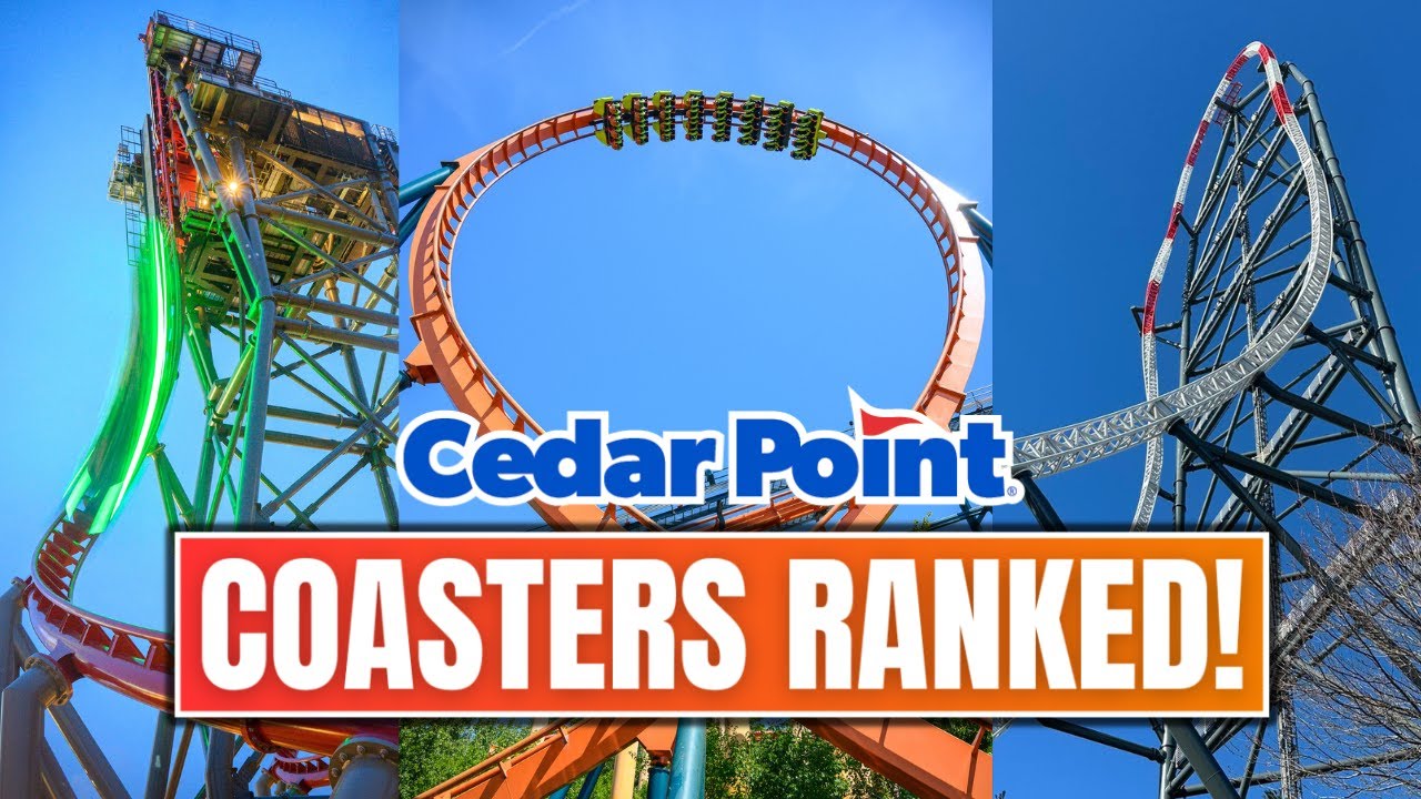 Top 18 Roller Coasters at Cedar Point | Sandusky, Ohio - Where Does Siren's Curse Land?
