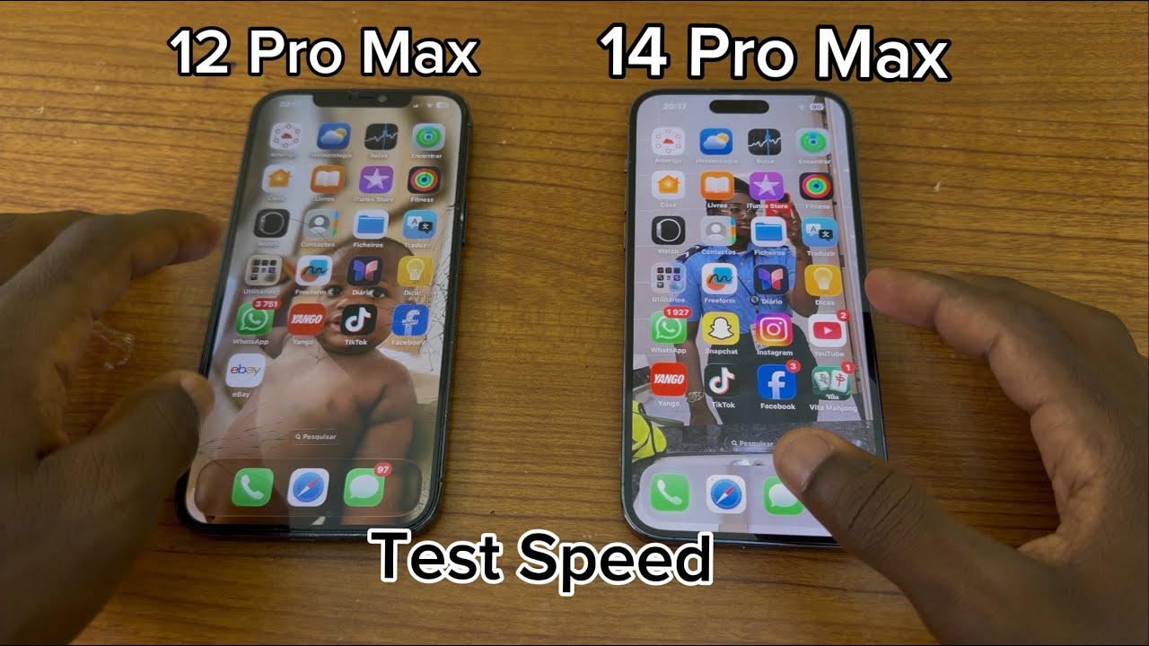 iPhone 14 Pro Max vs iPhone 12 Pro Max| Test Speed ⚡️🤯🔥