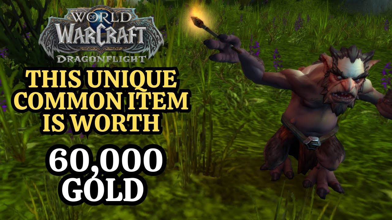 Make 60k Gold Farming These Mobs for Unique Transmog