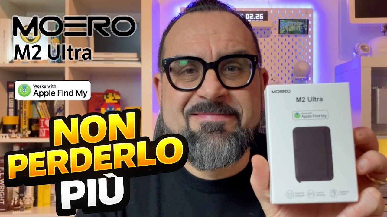 Moero M2 Ultra: Il primo portafoglio Made in Italy con Apple Find My