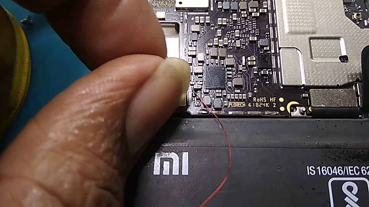 Mi note 5 pro display light jumper