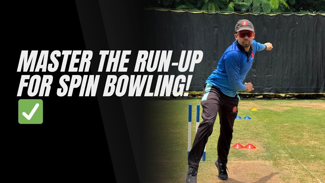 🎯 Master the Run-Up for Spin Bowling! 🏏
