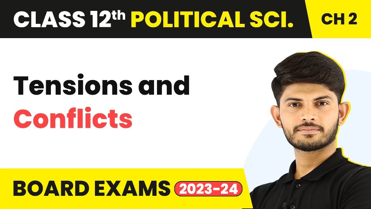 Tensions and Conflicts - The End of Bipolarity | Class 12 Political Science Chapter 1 | 2025-26
