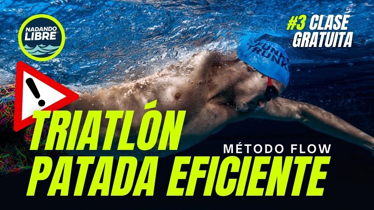 🏊‍♂️ 👉 🦈 PATADA EFICIENTE EN AGUAS ABIERTAS Y TRIATLÓN (VIDEO 3)
