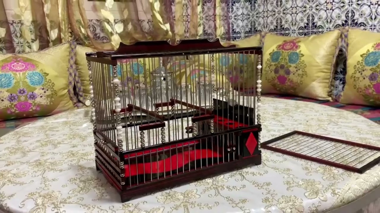 قفص ملكي لطائر ملكي قفص وداني لطائر الحسون او الهجين او الكناري