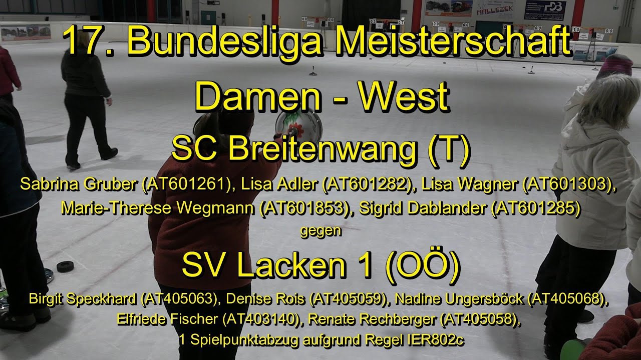 Damen West Winter Marchtrenk SV Lacken gegen SC Breitenwang