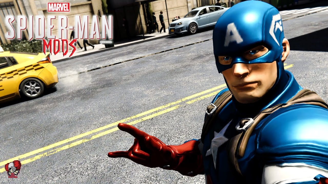 Captain America Mod || Spider-Man Remastered Mods || 2022