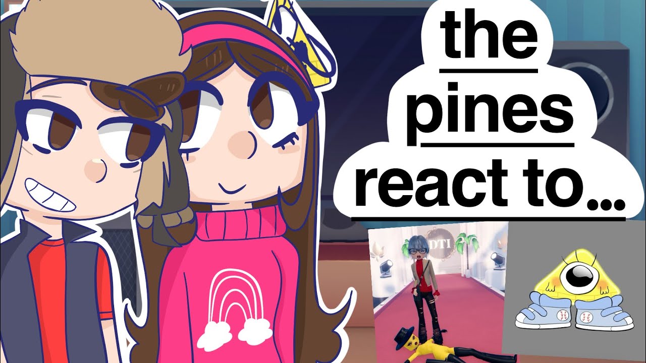 The Pines family (+Bill) react to…|| Toxic Billford || Bill angst || Gravity falls || Spider-web