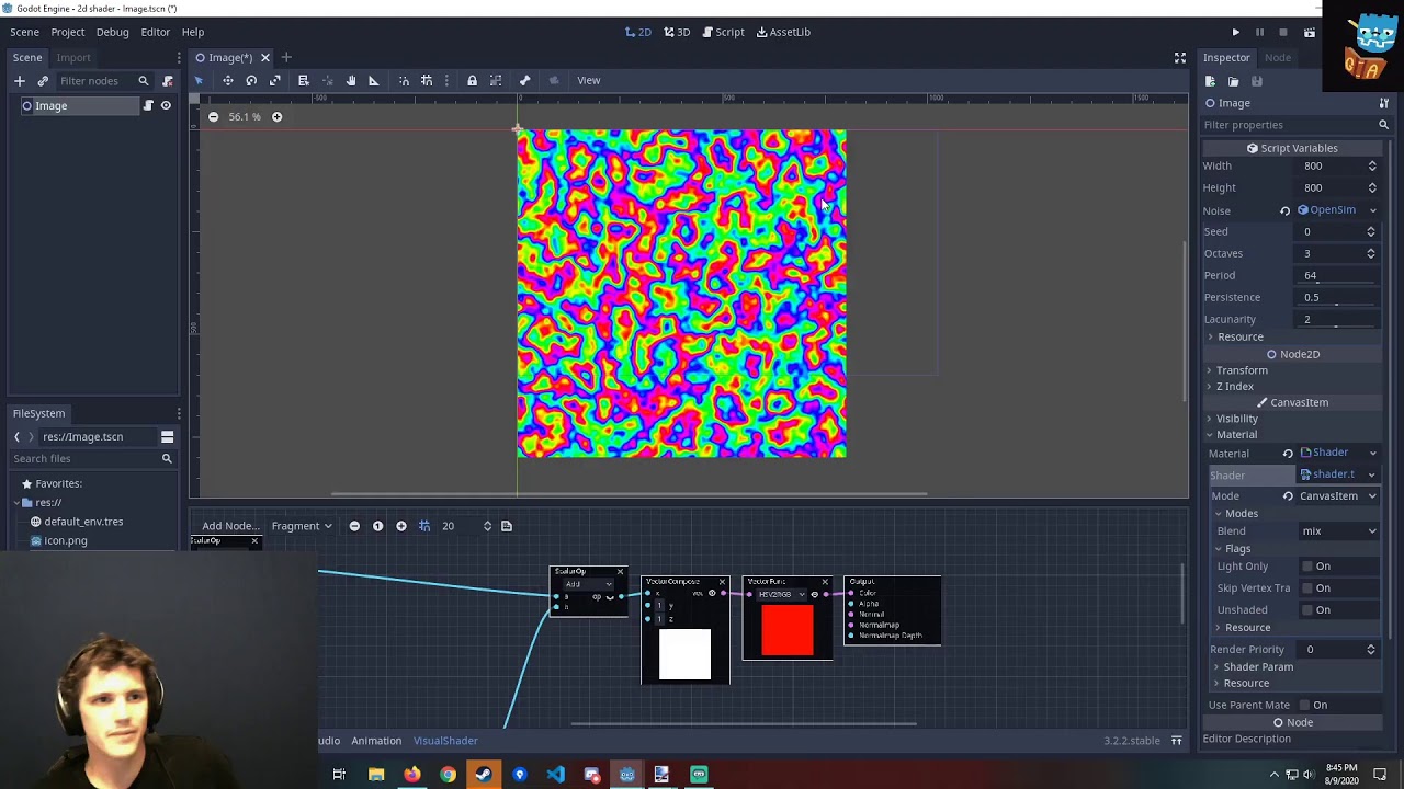 Godot 101: Visual Shader