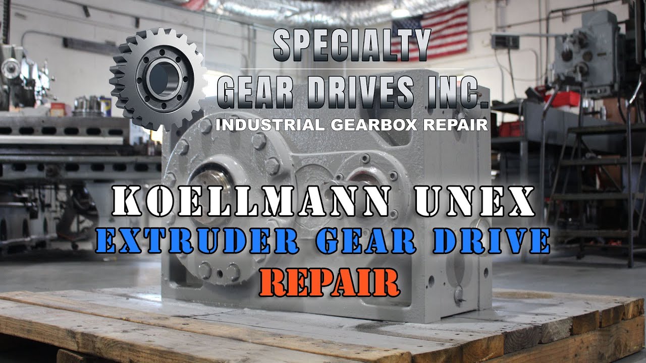 Koellmann UNEX Gearbox REPAIR! | Extruder Gear Drive Rebuild | Better Than New