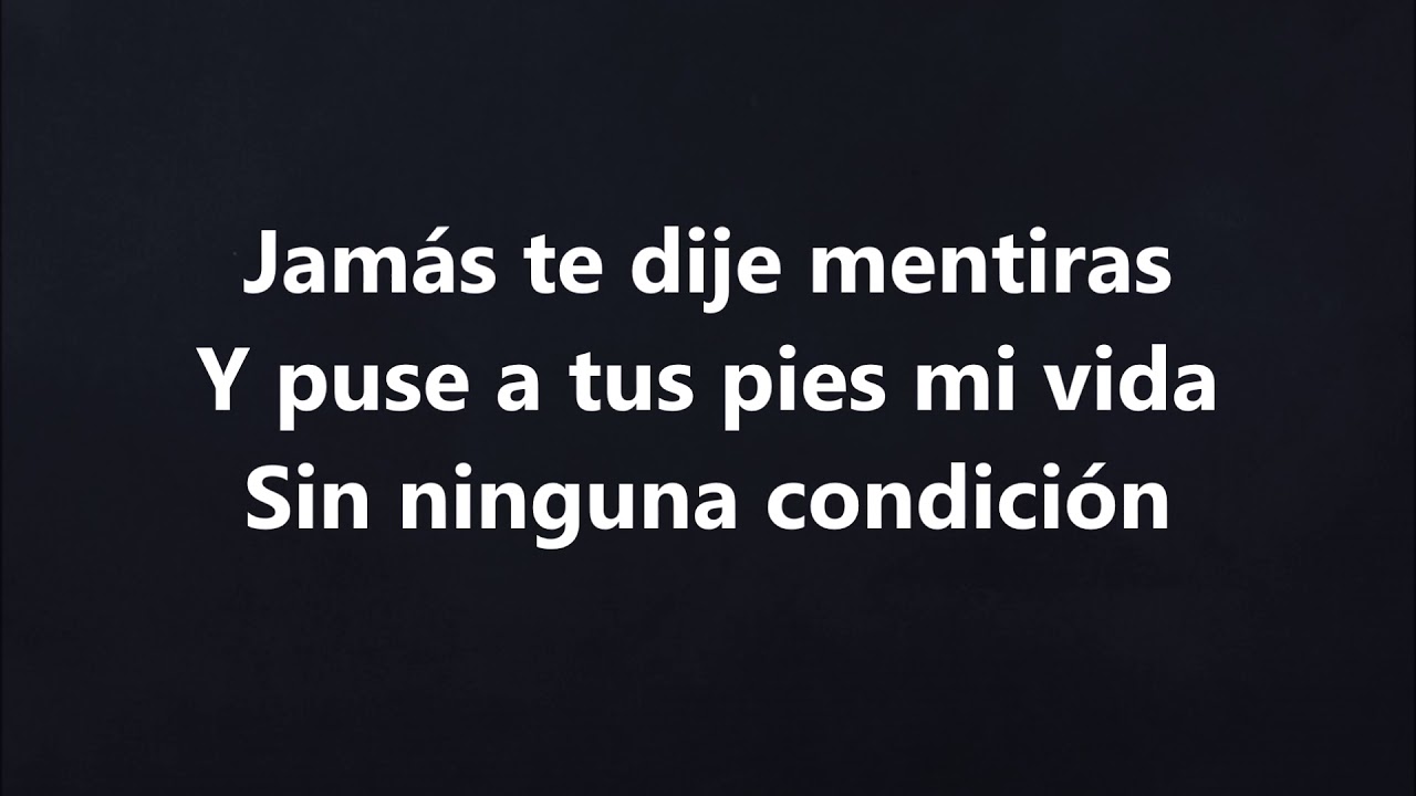 JAVIER SOL&Iacute;S - RENUNCIACI&Oacute;N (LETRA)
