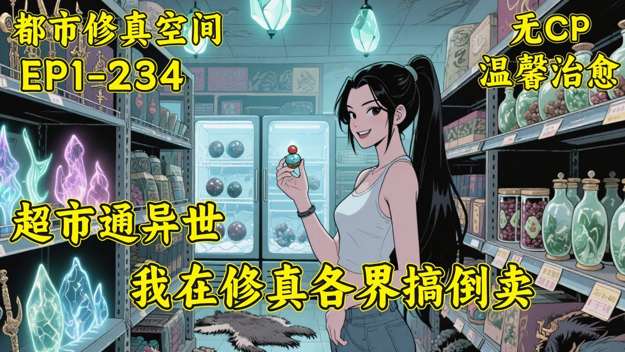 【超市通异世，我在修真各界搞倒卖】毕业际云知知惨遭分手，又逢家欠巨债、亲人抛弃。摔破头后，她的超市意外连通修真界。她用物资换法器丹药，逆袭搞事业，还强硬回怼吸血亲人与前男友。