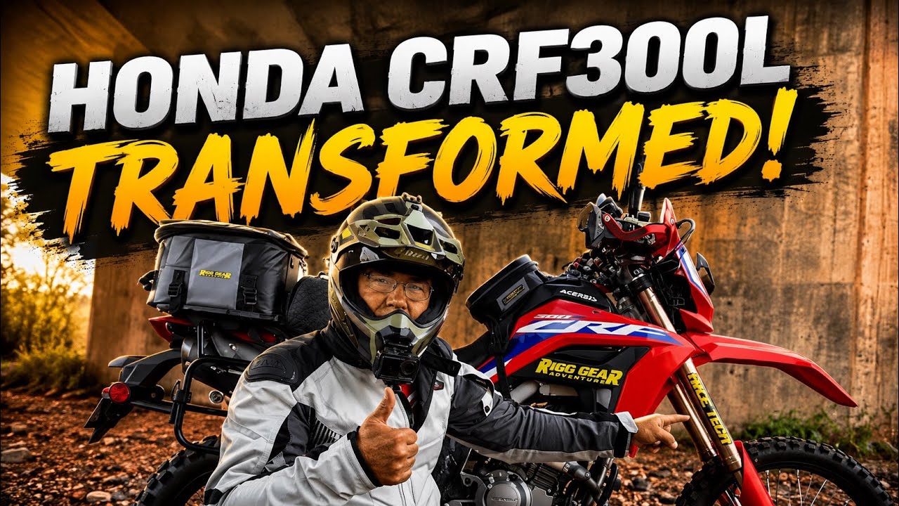Race Tech Fork Springs TRANSFORM My CRF300L | First Ride Impressions