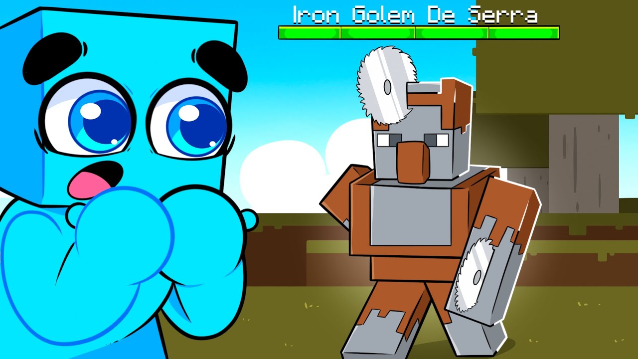 🟩Testei os 37 Tipos de Golens pra Adicionar no Minecraft!