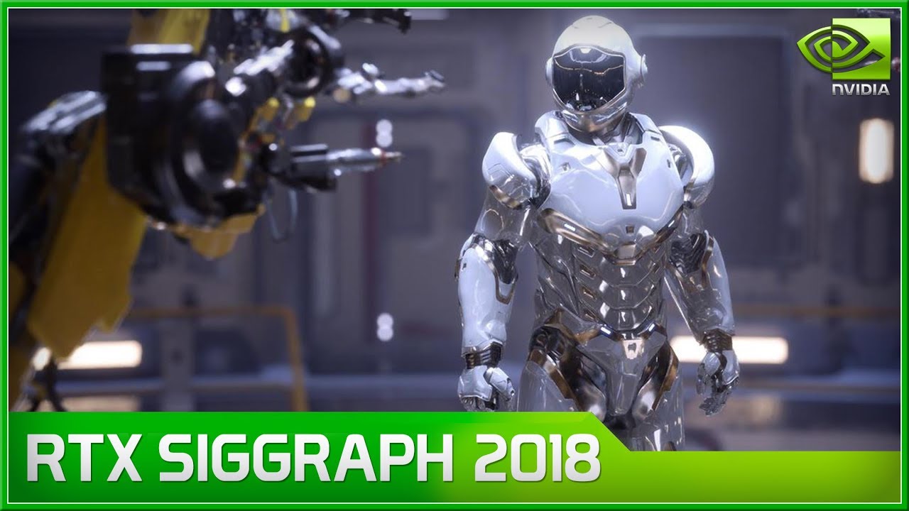 NVIDIA - Launches Turing For Real-Time Ray Tracing SIGGRAPH 2018 Vancouver B.C. HD
