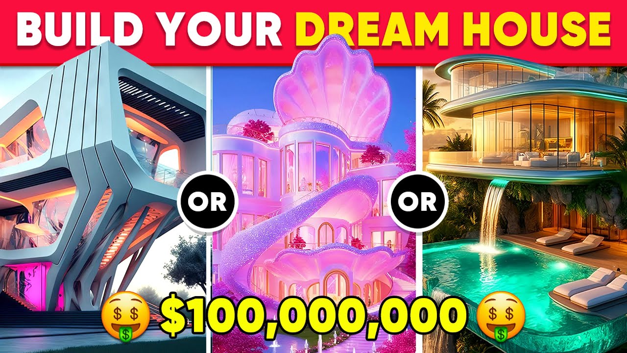 Would You Rather - Build Your Luxury Royal Dream Mansion 👑🏰✨🌈 Daily Quiz
