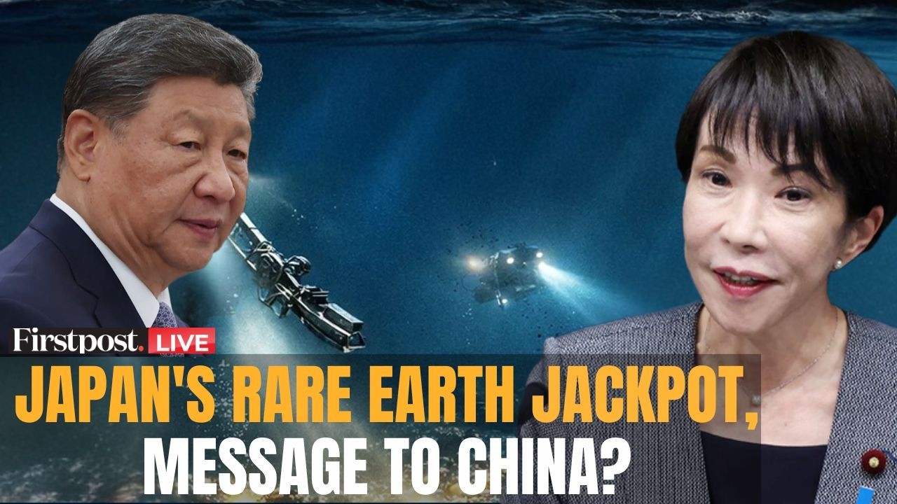 LIVE: Japan’s Deep-Sea Gamble For Rare Earths Amid China Tensions | Firstpost | N18G