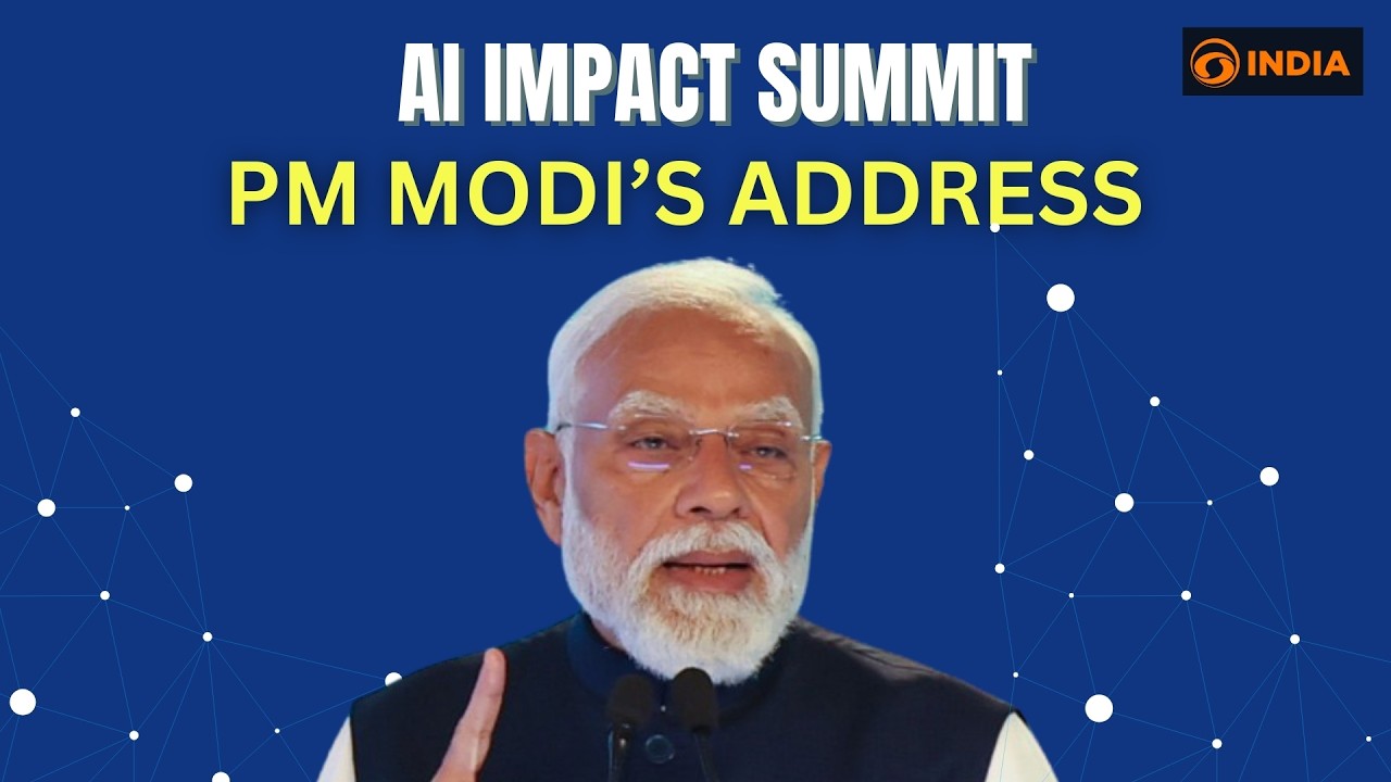 Watch Full l PM Modi’s address at AI Impact Summit 2026