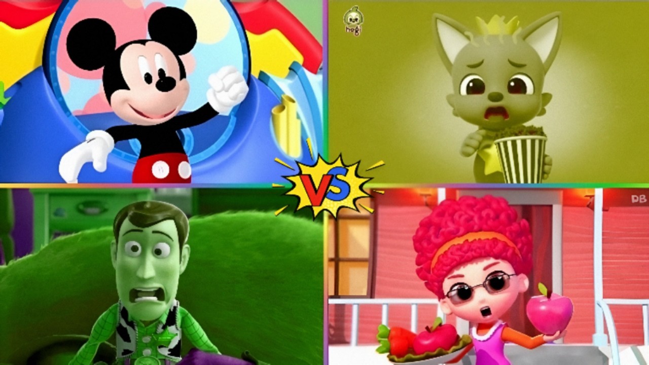 👉 Childhood Characters VS 😱🔥 Who Wins?