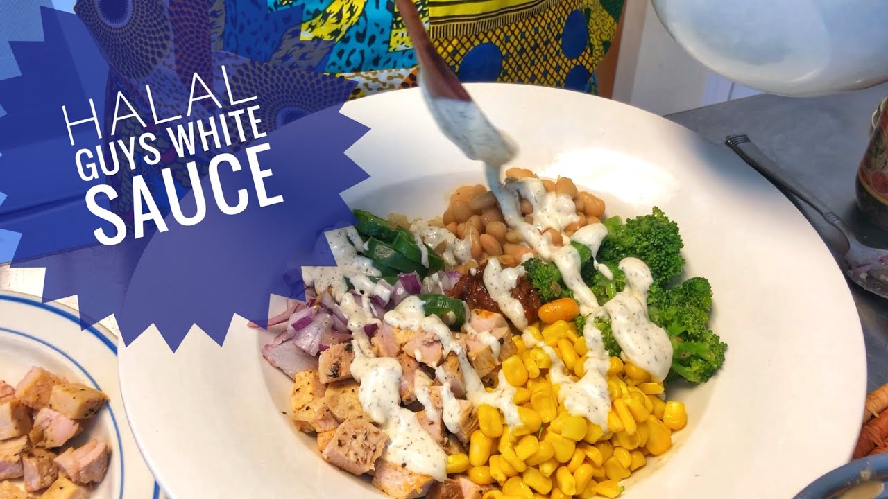 Halal Guys White Sauce and “Rice” Bowl! My Version!