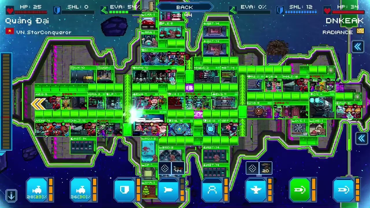 Pixel Startship lv9 vs lv12 / Quảng Đại vs DNKEAK