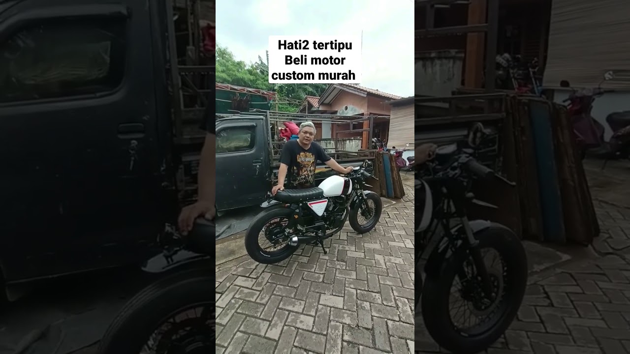Hati2 tertipu beli motor custom murah #shorts