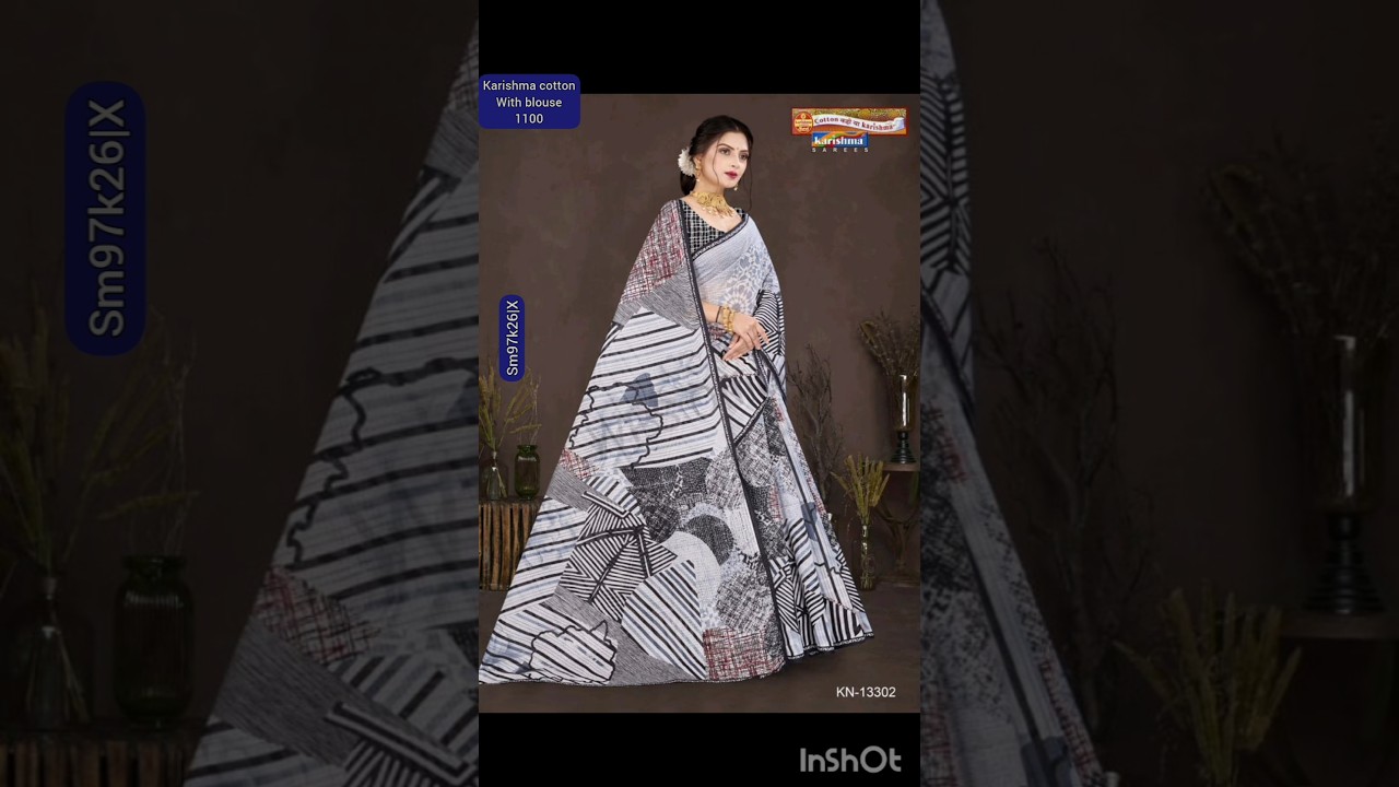 Karishma Cotton #saree  #shorts  With Blouse  #ytahorts  Diwali #trending 7008653607 #sareeshorts